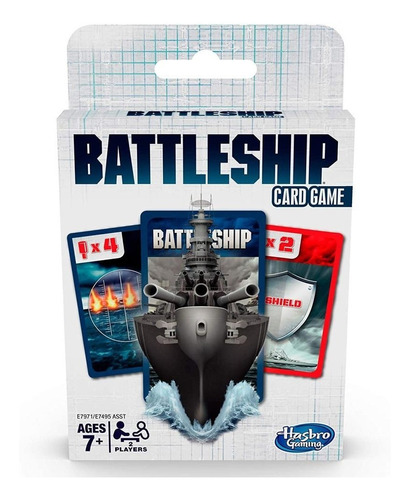 Juego De Cartas De Batalla Naval Hasbro E7971 Juego De Mesa