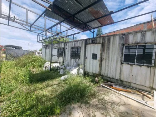 Lote Comercial Con Estructura Para Local Comercial Excelente Ubicacion