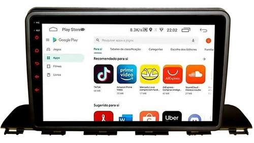 Central Multimídia 9p Aikon Com Voz Novo Hb20 Sense 2020 21