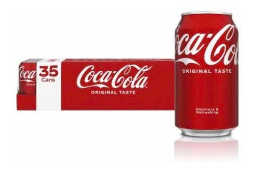 Coca Cola Americana 35 Latas 355 Ml