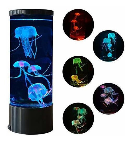 Lámpara De Lava - Lámpara De Lava De Medusas, Multicolor, Ca