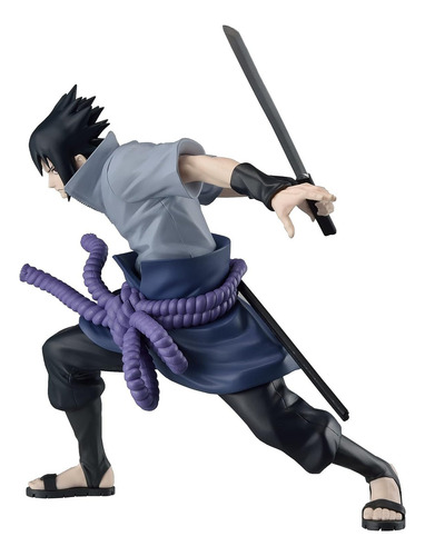 Figura de acción Uchiha Sasuke de Banpresto Vibration Stars