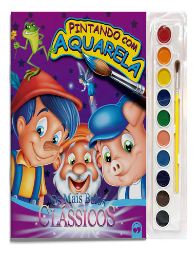 Os Mais Belos Classicos - Pintando Com Aquarela: Os Mais Belos Classicos - Pintando Com Aquarela, De Regina, Thais. Editora Vale Das Letras, Capa Mole, Edição 1 Em Português, 2023