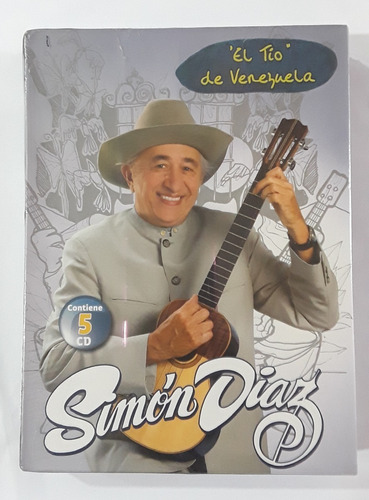 Simón Diaz  El Tío  De Venezuela - Colección 5 Cd
