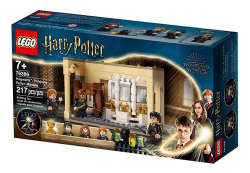 Imagen 1 de 1 de Set de construcción Lego Wizarding World/Harry Potter Hogwarts: Polyjuice potion mistake 217 piezas  en  caja