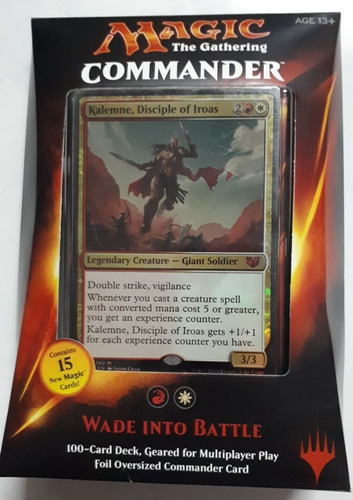 Mtg Commander 2015 Magic The Gathering Wade Into Battle