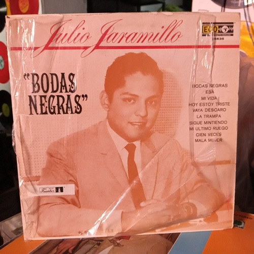 Julio Jaramillo Bodas Negras Vinil,vinilo,lp,acetato