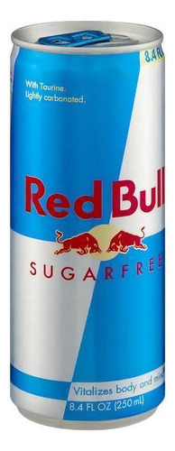 Energético Red Bull Sugar Free 250ml 24 Unidades