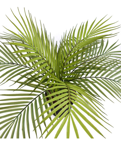 Planta Artificial Areca Palmera Con Maceta Decoración Jardin