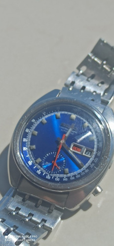 + Top Seiko 6139-6012 Electric Blue Crono Revisado F.08/1973