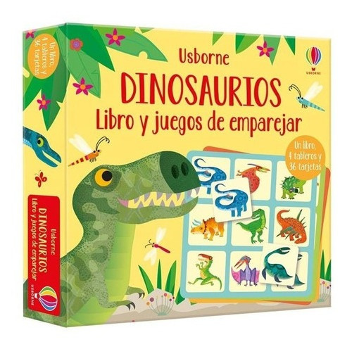 Libro Juegos De Emparejar - Dinosaurios