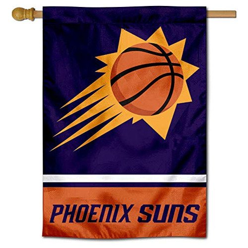 Banderín Doble Cara De Phoenix Suns Casa