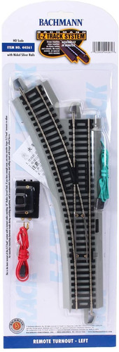 Sin Escala Bachmann Trenes Snap-fit E-z Track Remote Turnou.