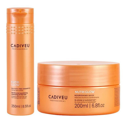 Kit Cadiveu Professional Nutri Glow - Sh E Máscara Nutritiva