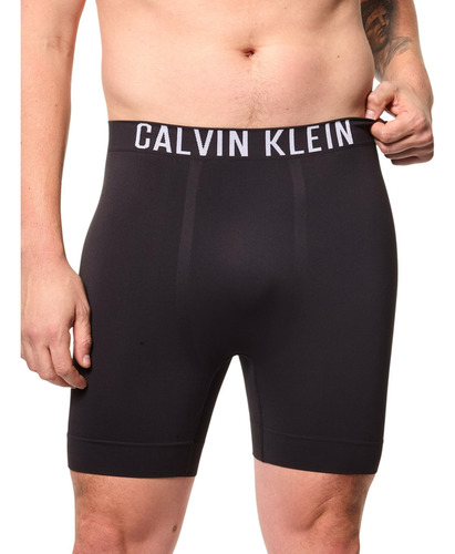 Cueca Masc Long Boxer Intense Power Seamless Calvin Klein