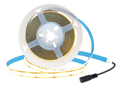 Tira De Luz Led Cob Flexible Tira Led Interior Luz Calida 2m