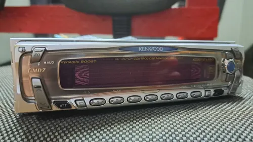 Md Kenwood F-md7 Disqueteira Feass Gráficos Golfinho Pionner