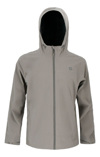 Chaqueta Cortaviento Liven Men Grey Doite