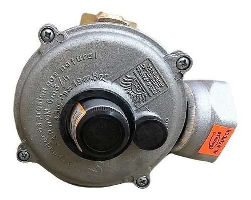 Regulador Gas Natural 6 Metros Con Flexible Galea