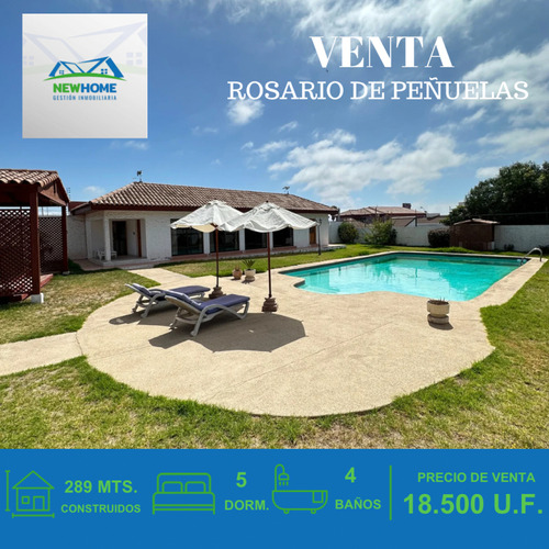 Excelente Casa 5d/4b En Condominio El Rosario De Peñuelas 