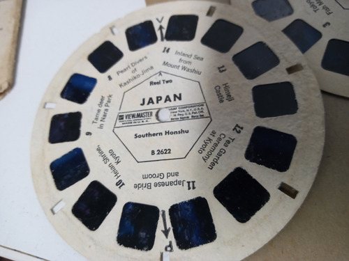 7k Juego Completo De 3 Discos De Japon View Master