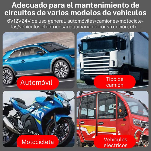 Probador De Corriente Automotriz Bolígrafo 6v-12v-24v-48v