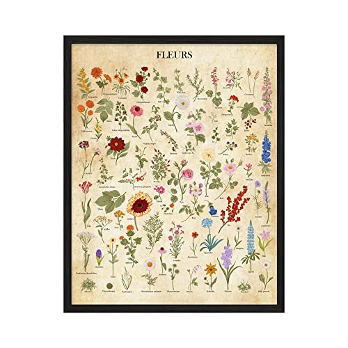 Póster De Flores Vintage, Impresiones Artísticas De F...