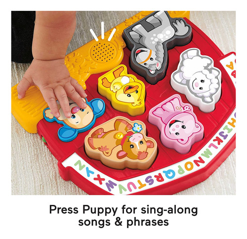 Fisher-price Raugh Learn Farm Animal Puzzle, Juguete Electr