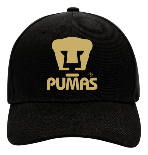 Gorra Pumas Unam Hombre Mujer Ajustable Logo Dorado 3