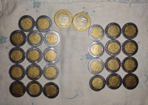 Colección De Monedas Mexicanas Y Extranjeras 