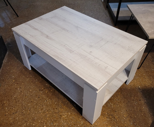 Imagen 7 de 8 de Mesa Ratona Elevable Moderna 90x60 Cm