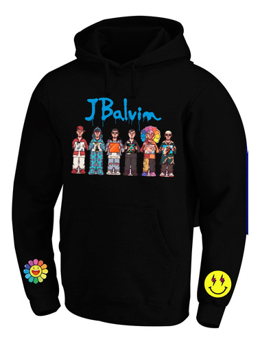 Sudadera J Balvin Animado Vida Delux (albumnes)