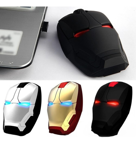 Mouse Gamer Iron Man 3 Diseños