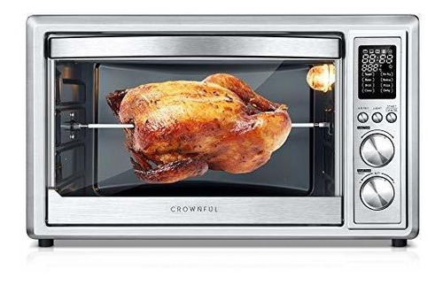 Crownful Freidora De Aire Toaster Oven, 32 Quart Convection