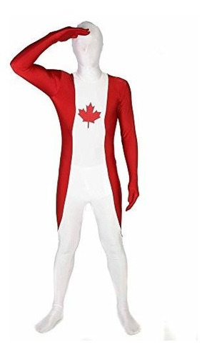 Mens Canadá Original Bandera Morphsuit Disfraces De Di...