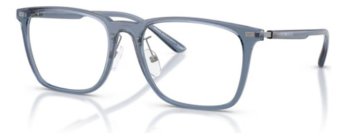 Lentes Emporio Armani Ea3263d Colores Oftalmicos Color 6108 Shiny Transparent Blue