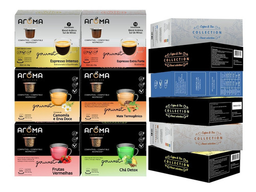 120 Cápsulas Aroma Personalizado - Cápsulas Para Nespresso