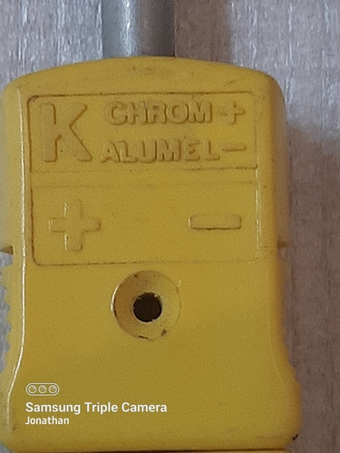 Termocupla Industrial Tipo K (Usado)