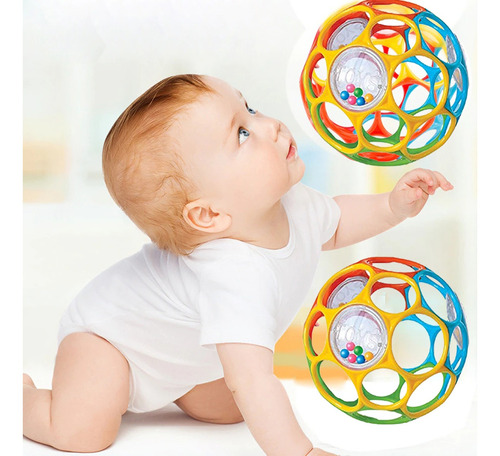 Bolas De Campana De Mano Rattles Baby Intelligence Developme 