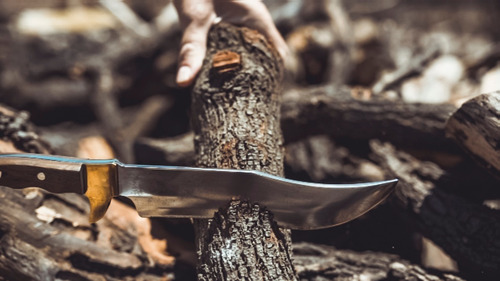 Imagen 3 de 5 de Cuchillo De Monte Cazador Negro Iii