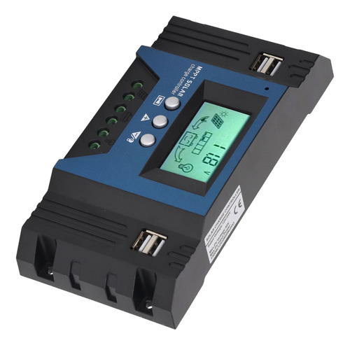 Regulador De Batería De Panel Solar, 12 V, Controlador De Ca