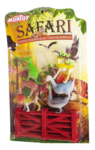 Muñecos Animales Safari Juguetes Niños Niñas ¡ Resistente!