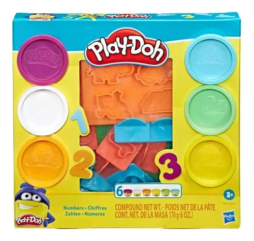 Play Doh Set De Numeros (e8533) Amarillo