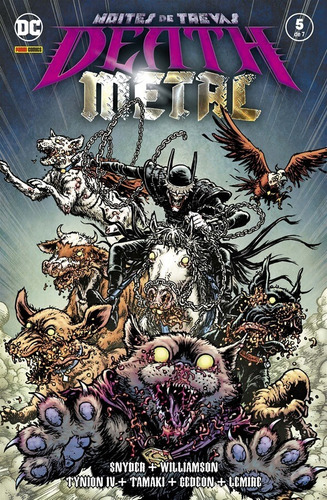 Noites de Trevas: Death Metal Vol. 5, de Lemire, Jeff. Editora Panini Brasil LTDA, capa mole em português, 2021