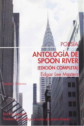 Libro Antología De Spoon River - Edgar Lee Masters
