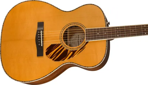 オール単板フェンダー Fender PO-220E Orchestra 3TVS Fender Paramount Po-220e Orchestra - Par Guitarra Acústica Natural