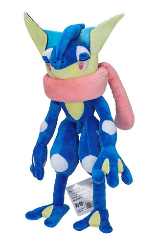 Greninja Peluche Muñeca Juguete Niños Cumpleaño Regalo 33cm