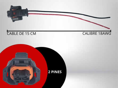 Conector Arnés Para Sensores De Cigüeñal Chevy C2 Y C3 4 Pzs