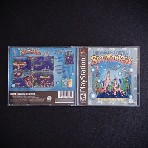 The Amazing Virtual Sea-monkeys - Ps1 - 100%original - Usado (Usado)