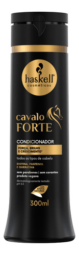 Shampoo E Condicionador Cavalo Forte Haskell Pantenol 300ml